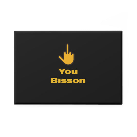 Funny Button Magnet – Unique Gift for Friends | Rectangle 1 & 10 pcs